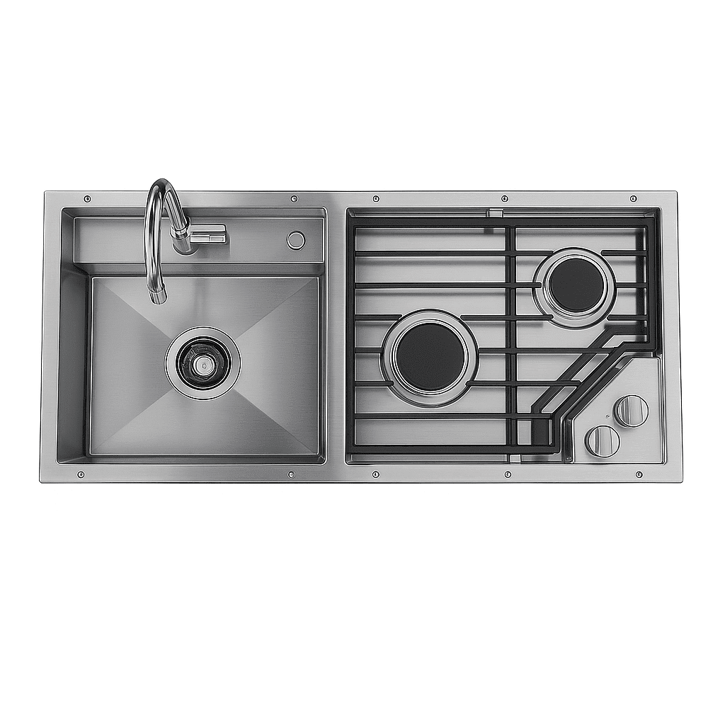 Hitch Kitchen Insert with Sink, Dual Burners & Water Pump - Xtrusion Overland