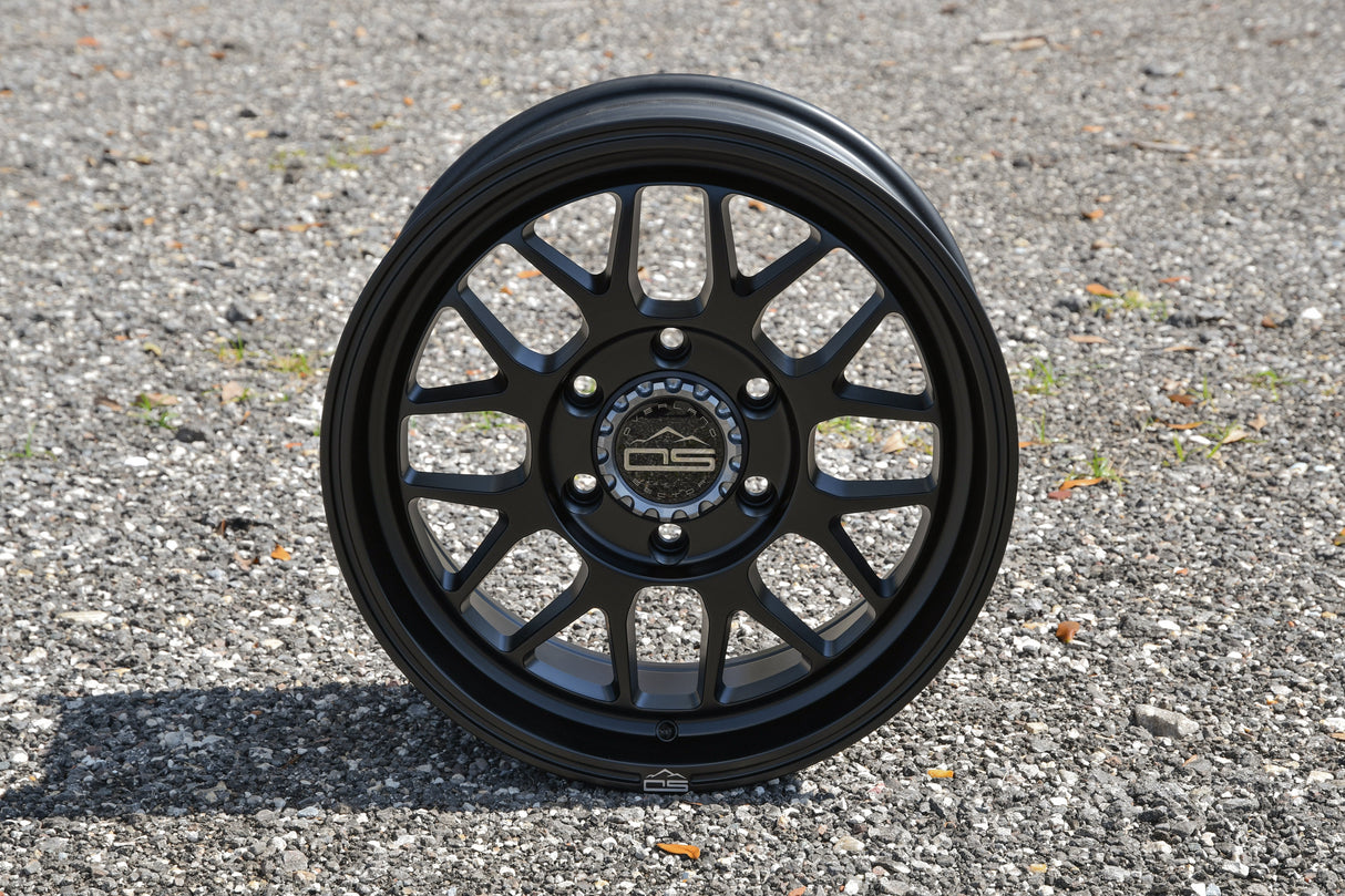 Overland Sector Hyperdrive Flow Formed 17x8.5 +25 6x139.7 106.1mm All Satin Black