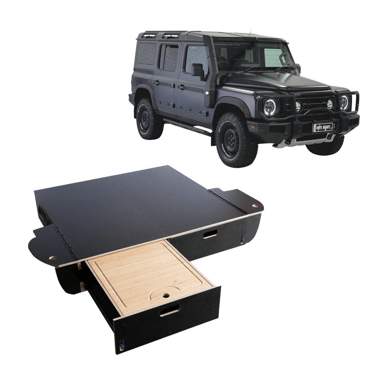 Ineos Grenadier | Dual Drawer Storage System & Bed Platform | 2023+ - Xtrusion Overland