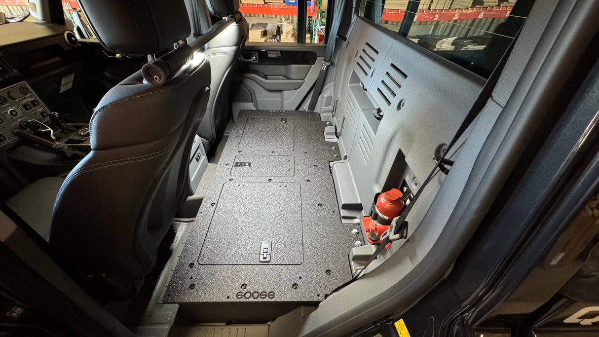 Ineos - Grenadier Quartermaster - 2025 - Present - 1st Gen - Explore Series - Second Row Seat Delete Plate System 100% - Xtrusion Overland