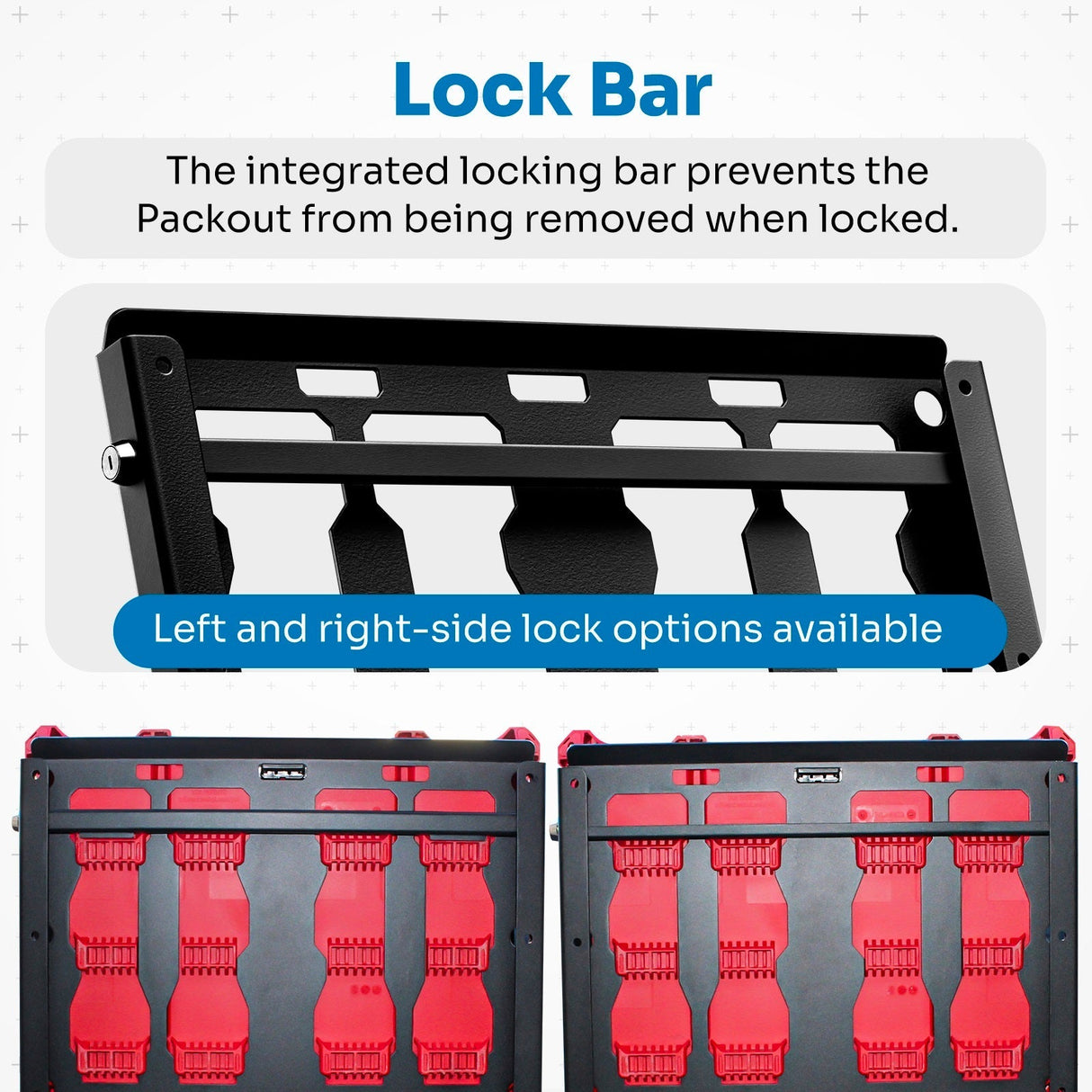 Integral Locking Plate - Universal - Xtrusion Overland