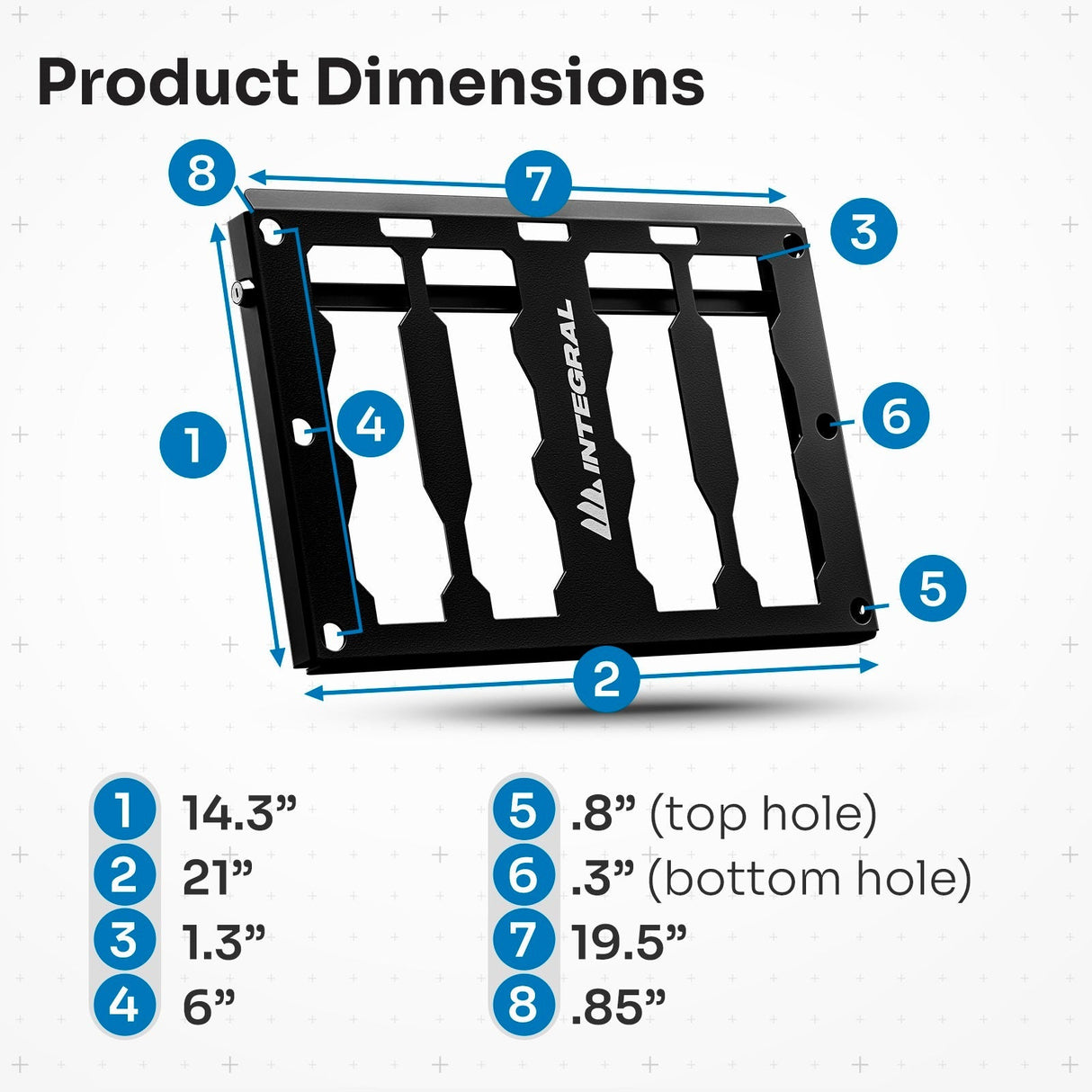 Integral Locking Plate - Universal - Xtrusion Overland