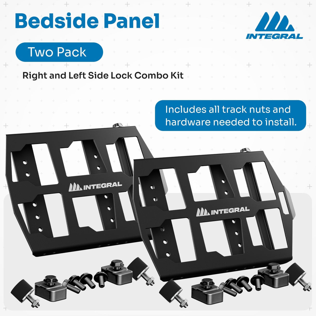 Integral Panel Kit (Two Pack) for Integral Rails - GM Bedside Rail System - Xtrusion Overland