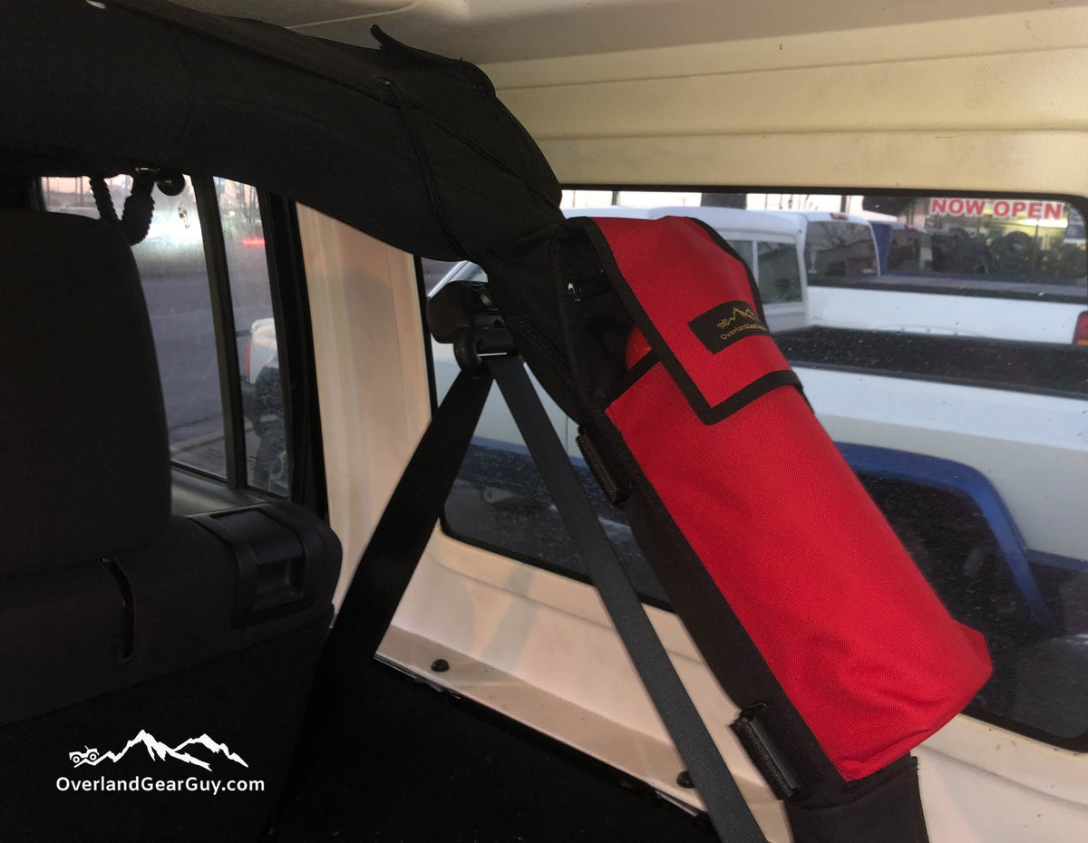 Jeep Fire Extinguisher Pouch Roll Bar - Xtrusion Overland
