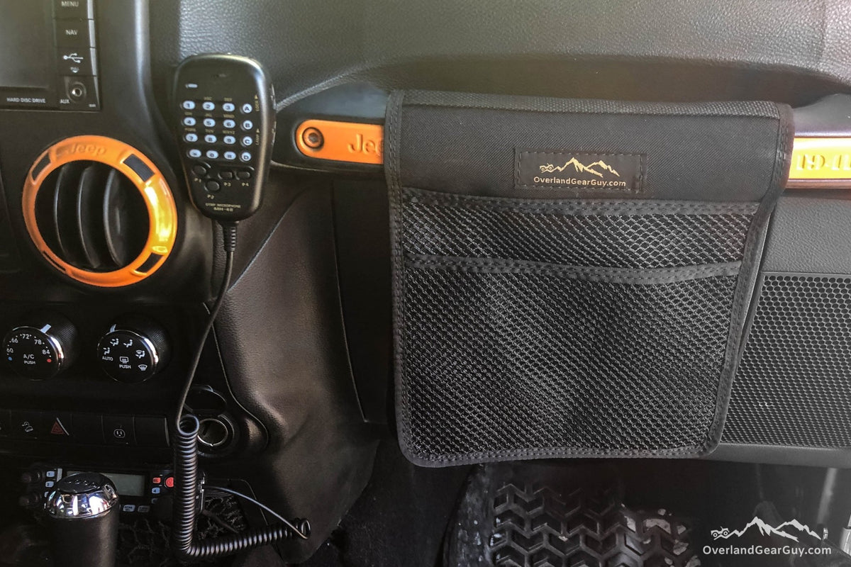 Jeep Grab Handle Mesh Flat Pocket - Xtrusion Overland