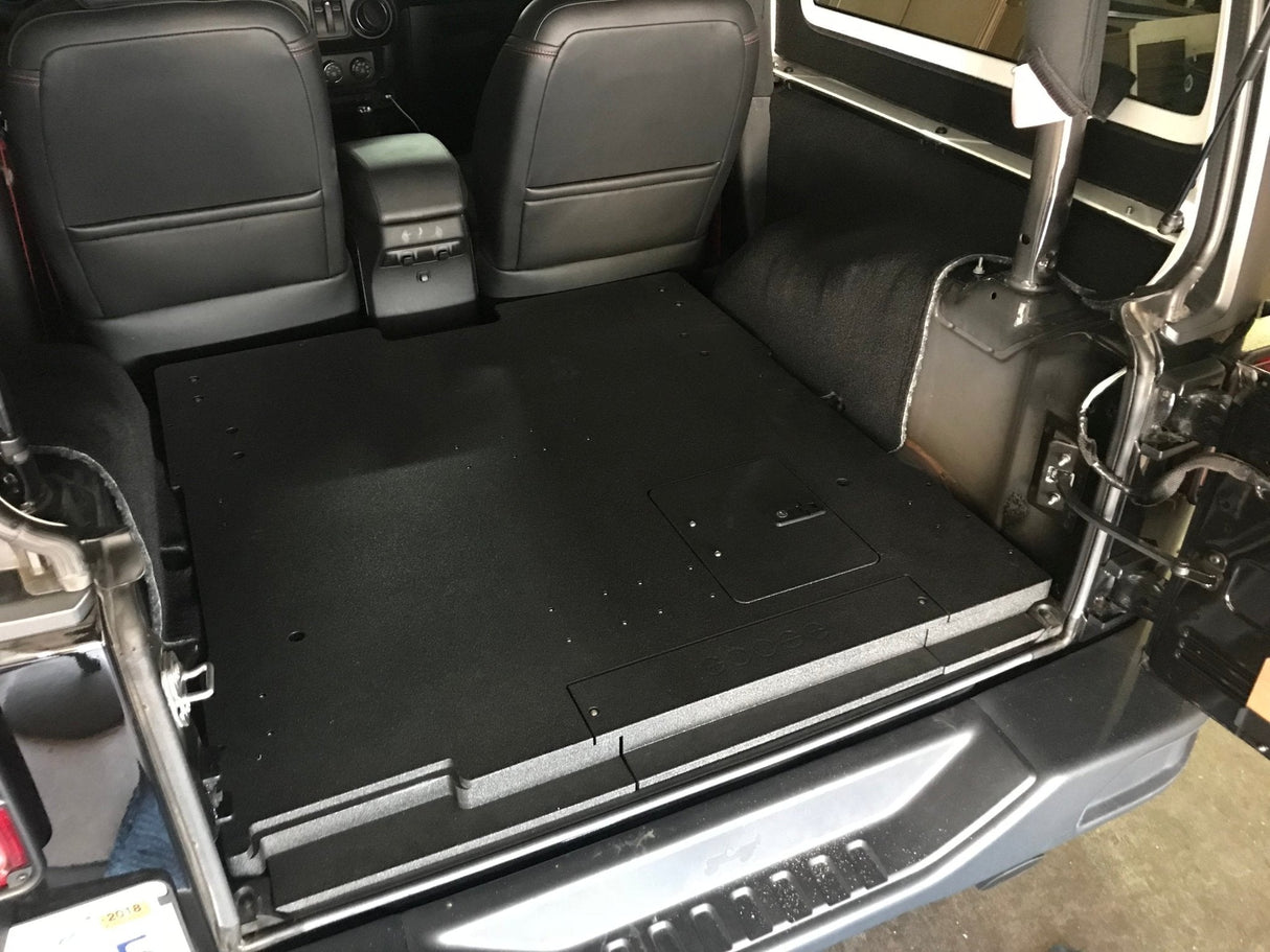 Jeep Wrangler 2007 - 2018 JK 2 Door - Rear Plate Systems - Xtrusion Overland