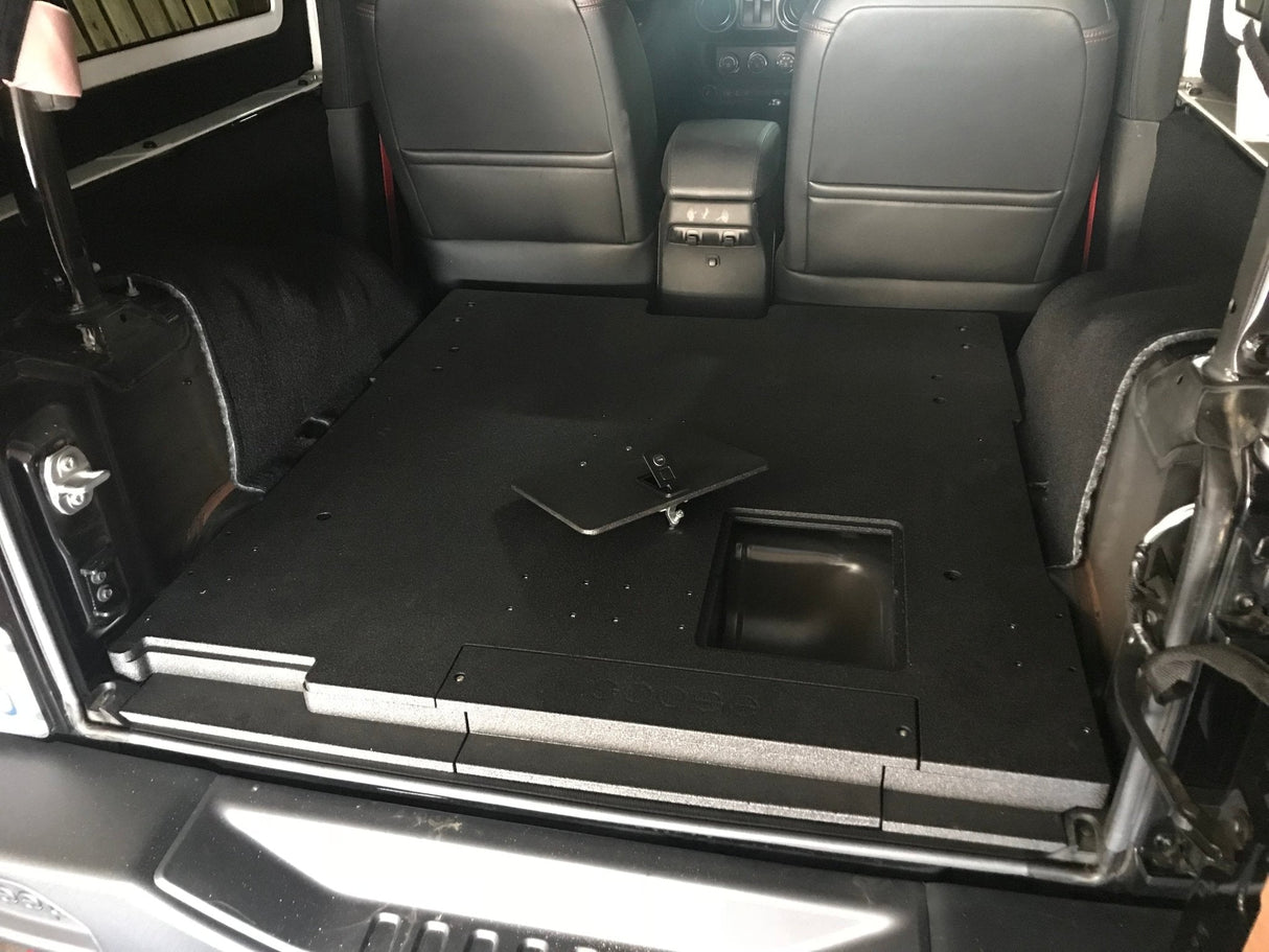 Jeep Wrangler 2007 - 2018 JK 2 Door - Rear Plate Systems - Xtrusion Overland