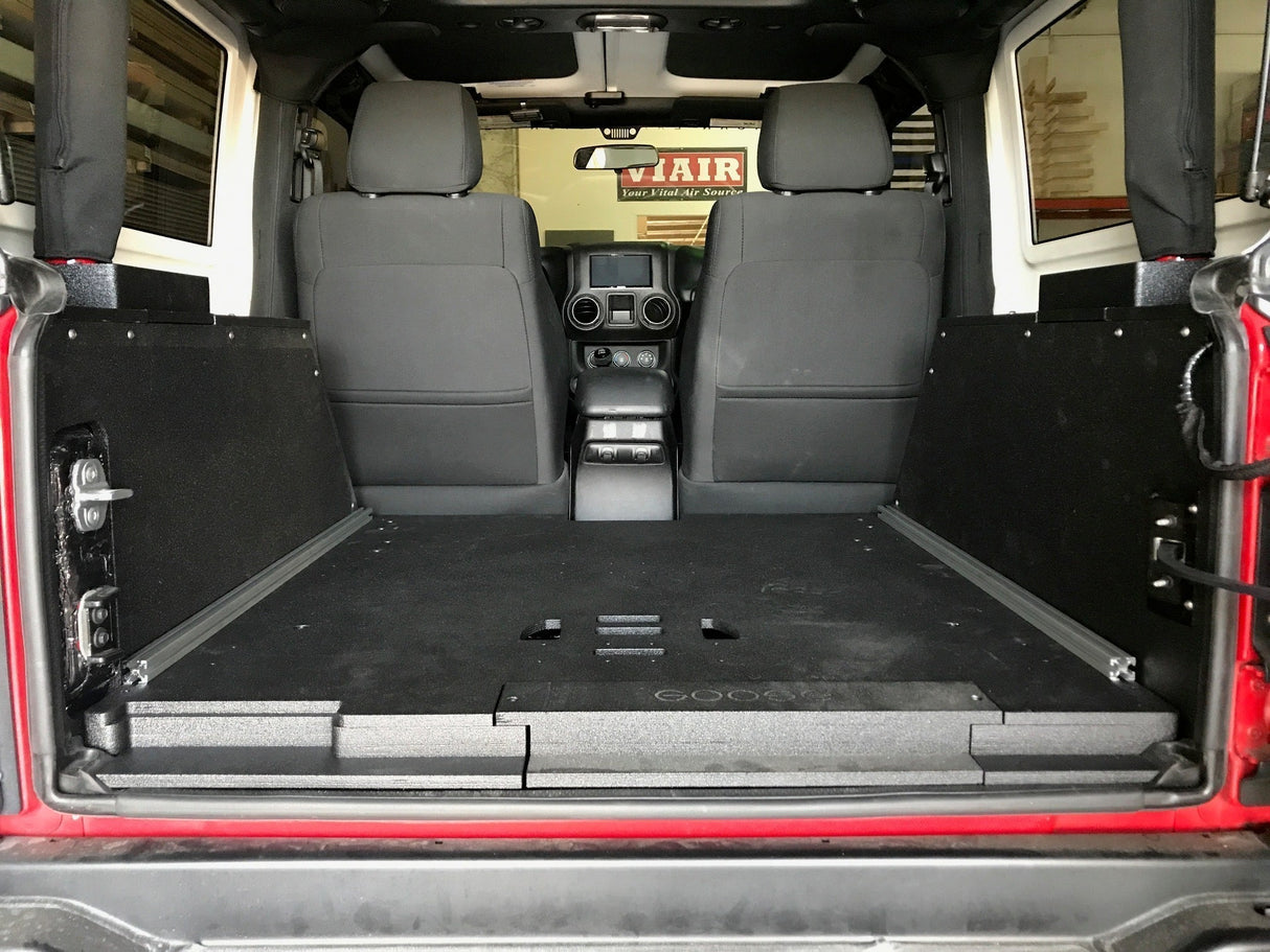 Jeep Wrangler 2007 - 2018 JK 2 Door - Side Cubbies - Xtrusion Overland