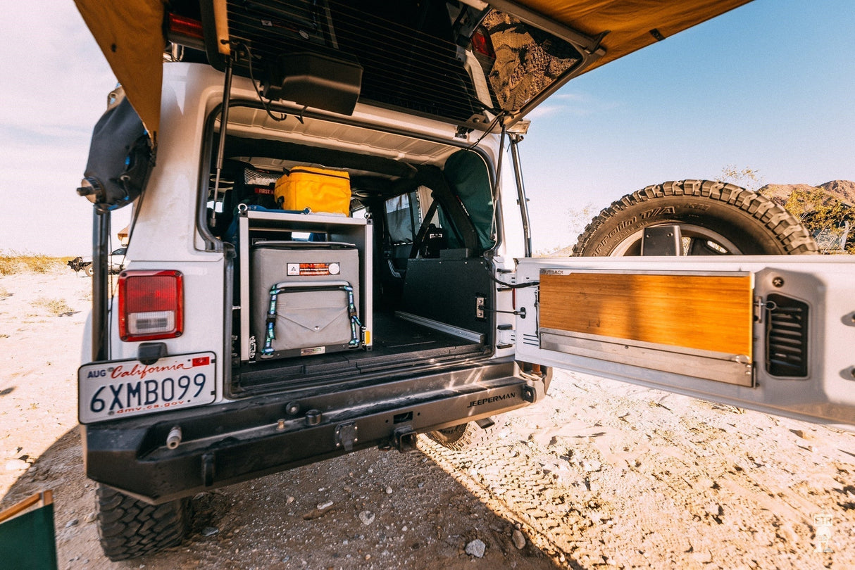 Jeep Wrangler 2007 - 2018 JKU 4 Door - Side Cubbies - Xtrusion Overland