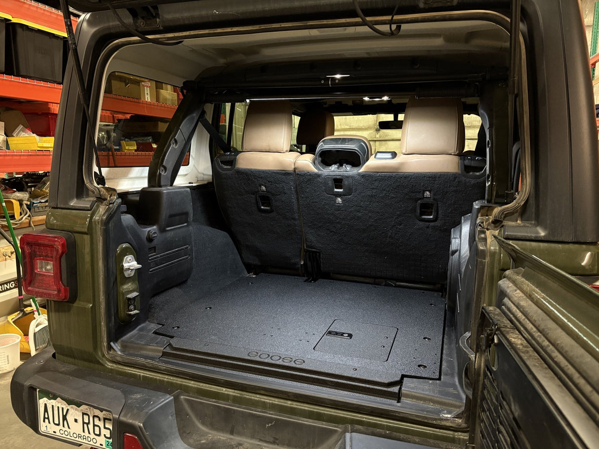 Jeep Wrangler 2018 - Present JLU 4 Door - Rear Plate System - Xtrusion Overland
