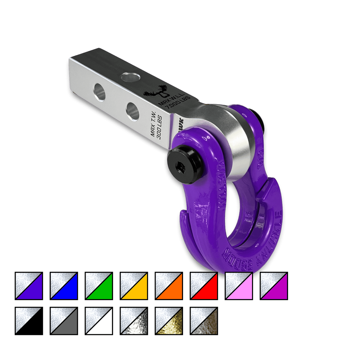 Jowl® 5/8 Split Shackle® and Mohawk 1.25 Receiver Combo - Xtrusion Overland