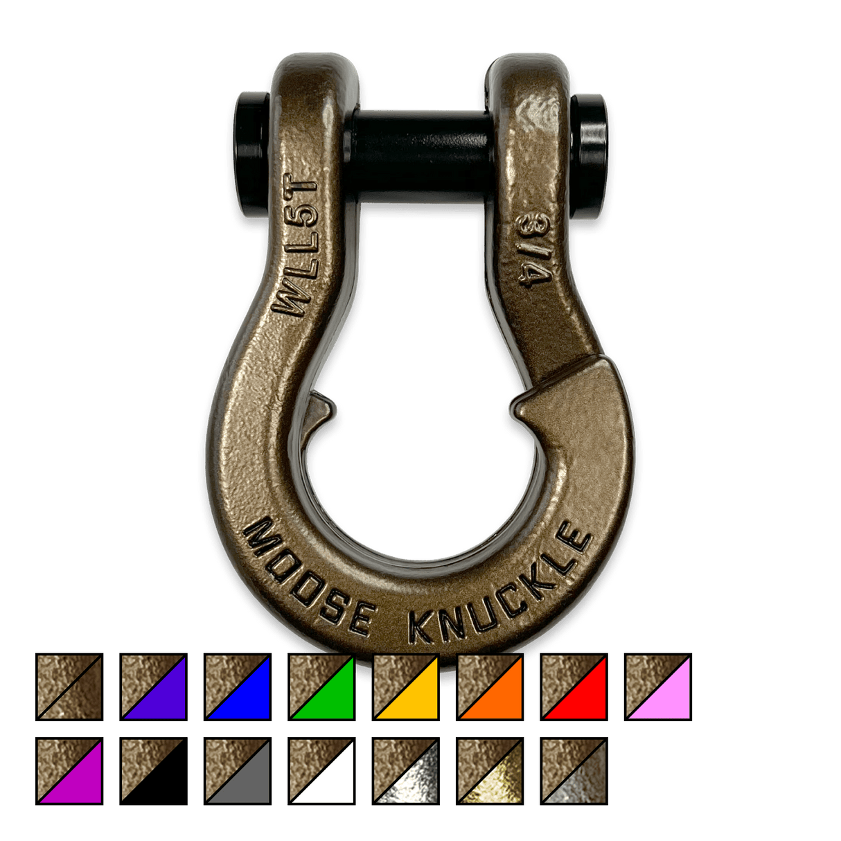 Jowl® Recovery Split Shackle® 3/4 - Xtrusion Overland