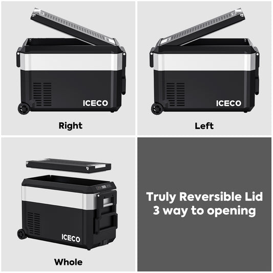 JP40 Pro Dual Zone Wheeled Portable Freezer | ICECO | 40 LT - Xtrusion Overland