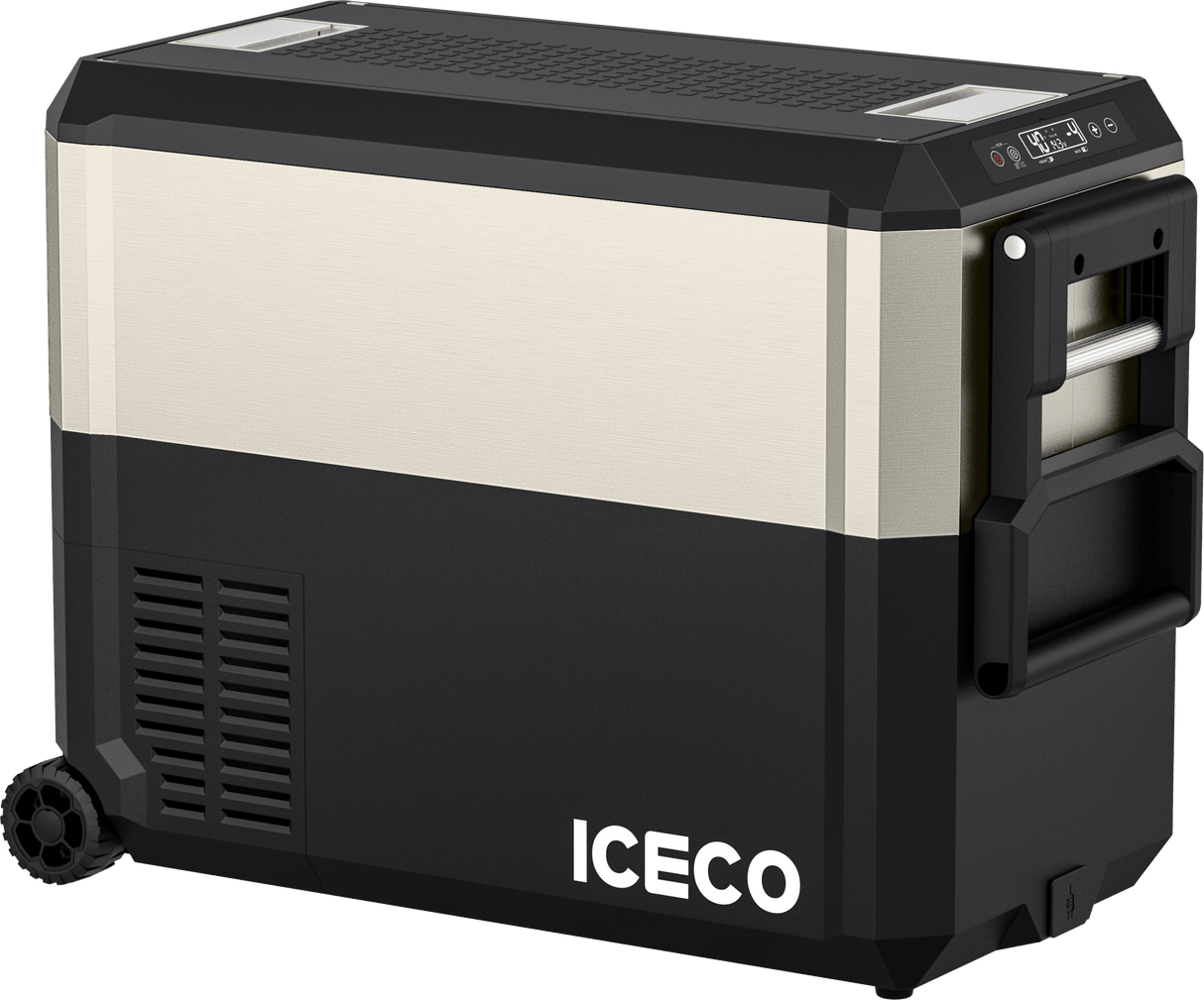 JP50 Pro Dual Zone Wheeled Car Fridge With Cover | ICECO | 50 LT - Xtrusion Overland