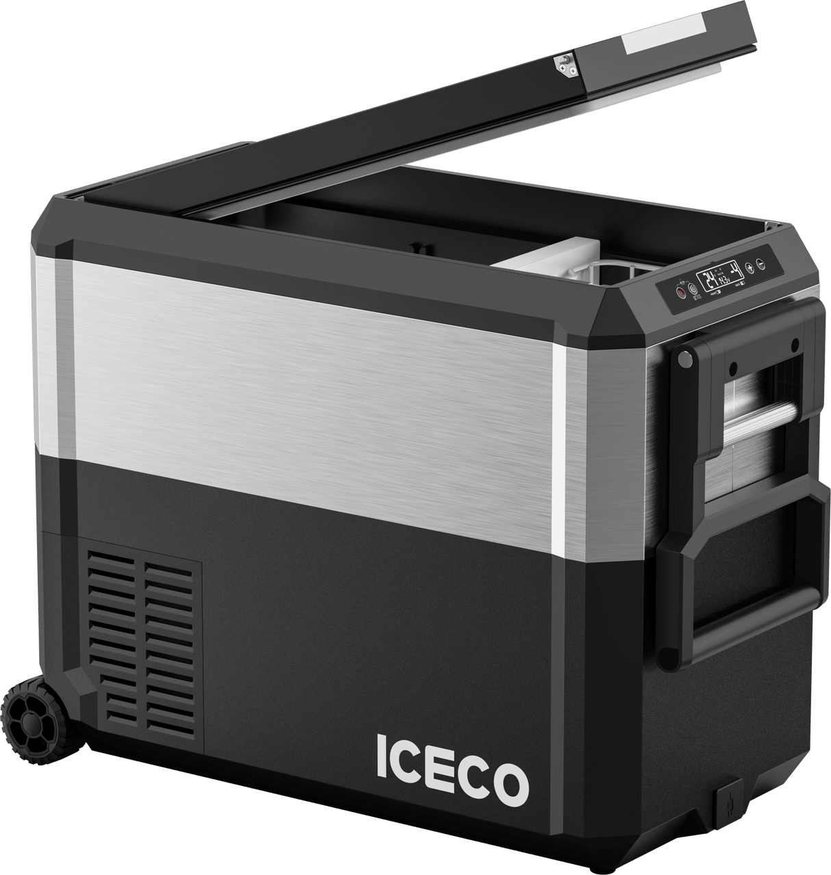 JP50 Pro Dual Zone Wheeled Car Fridge With Cover | ICECO | 50 LT - Xtrusion Overland