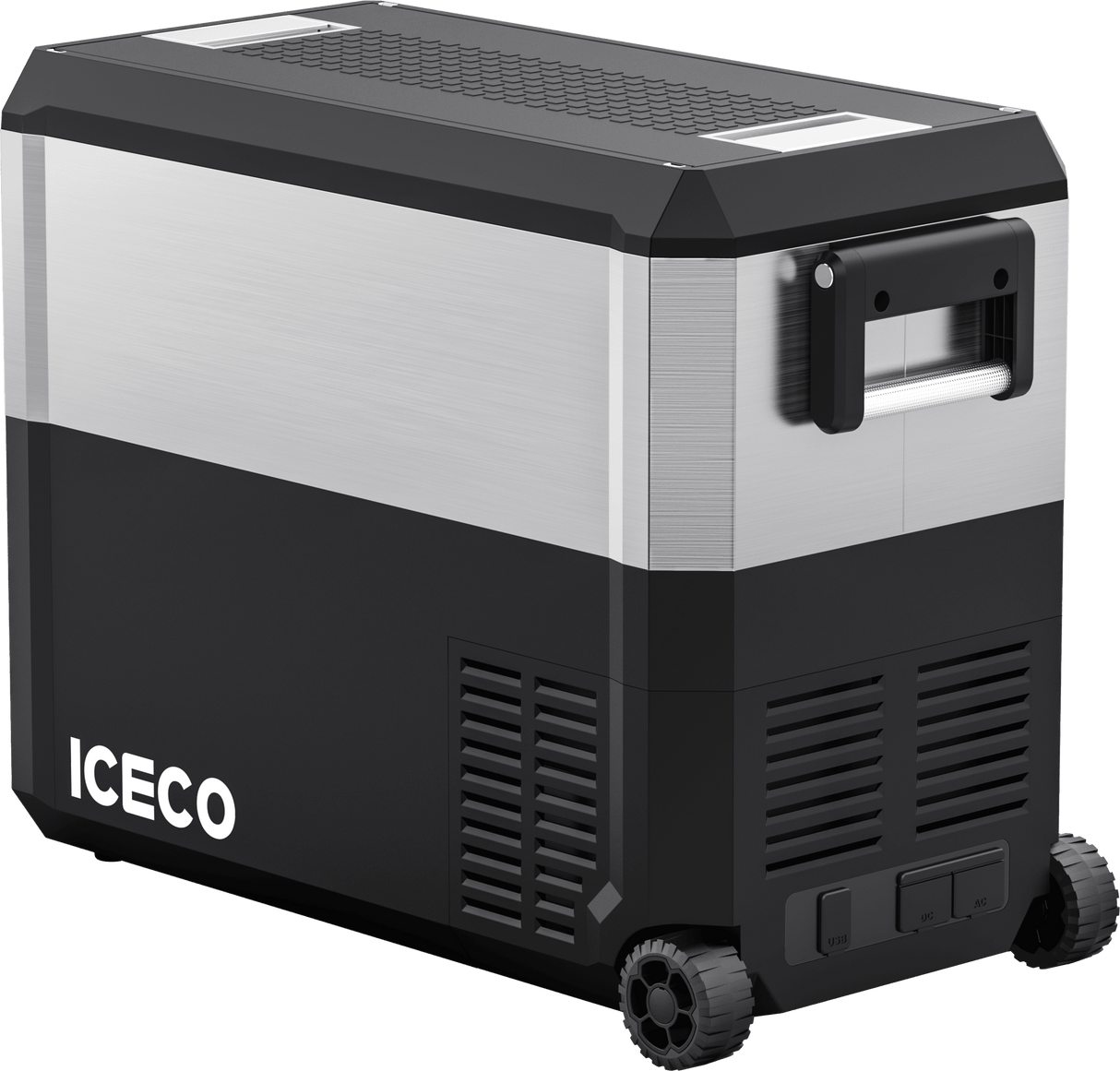 JP50 Pro Dual Zone Wheeled Car Fridge With Cover | ICECO | 50 LT - Xtrusion Overland
