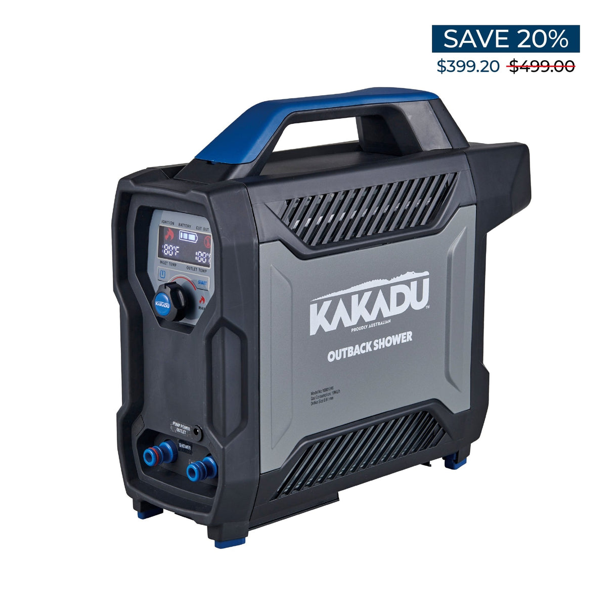 Kakadu Outback Shower - Xtrusion Overland