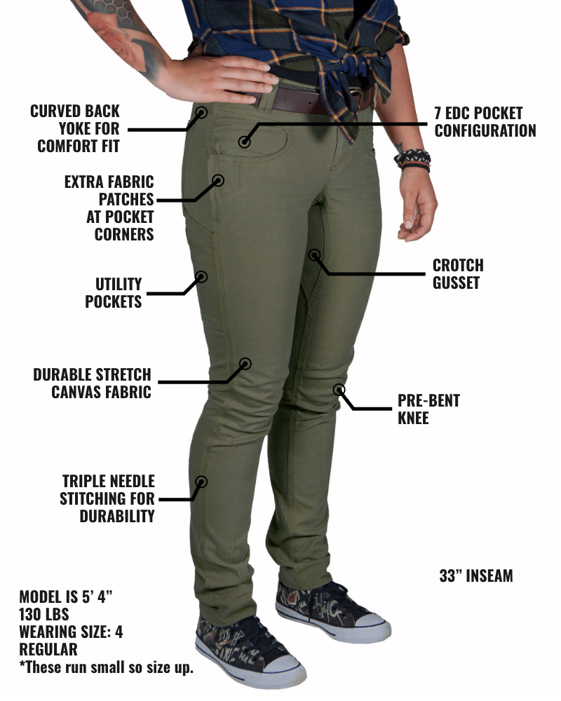 Kestral Women's Pant - Dark Olive - Xtrusion Overland