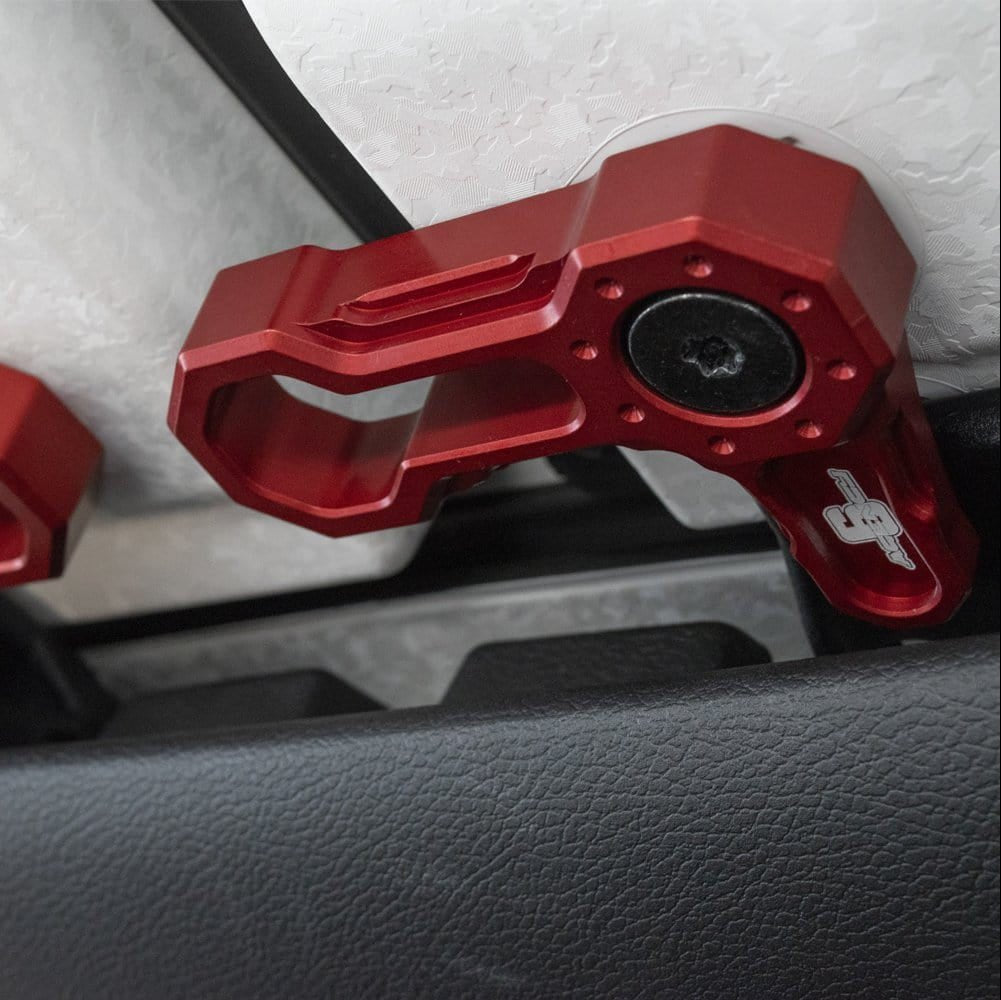 L-SHAPED ROOF LOCKS - JL/JT JEEP (Set of 6) RED - Xtrusion Overland