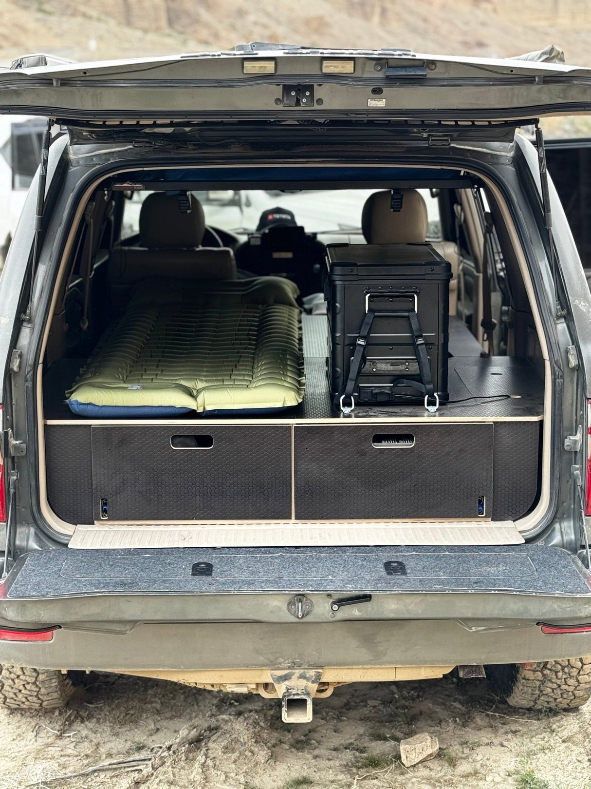 Land Cruiser 100 | Dual Drawer Storage System & Bed Platform | 1998–2007 Toyota - Xtrusion Overland