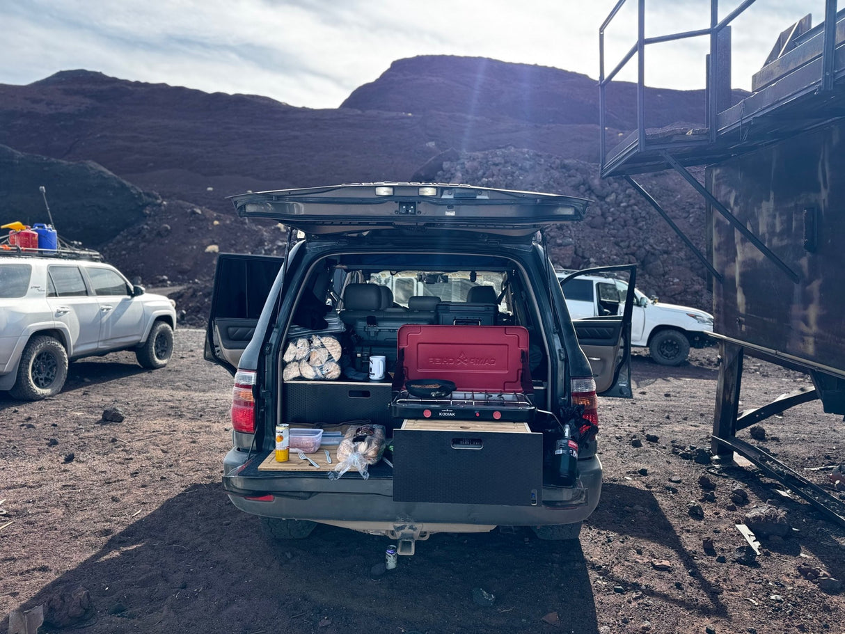 Land Cruiser 100 | Dual Drawer Storage System & Bed Platform | 1998–2007 Toyota - Xtrusion Overland