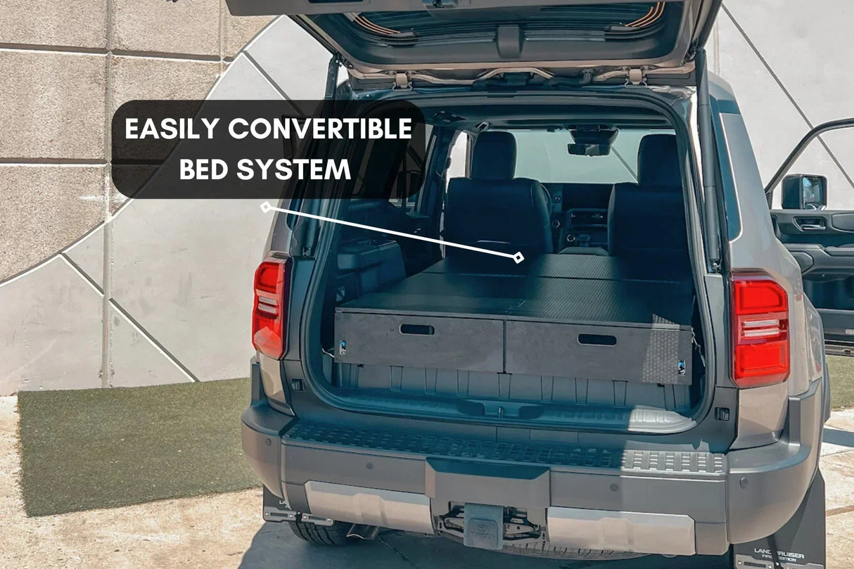 Land Cruiser 250 | Dual Drawer Storage System & Bed Platform | Toyota 2024+ LC250 - Xtrusion Overland