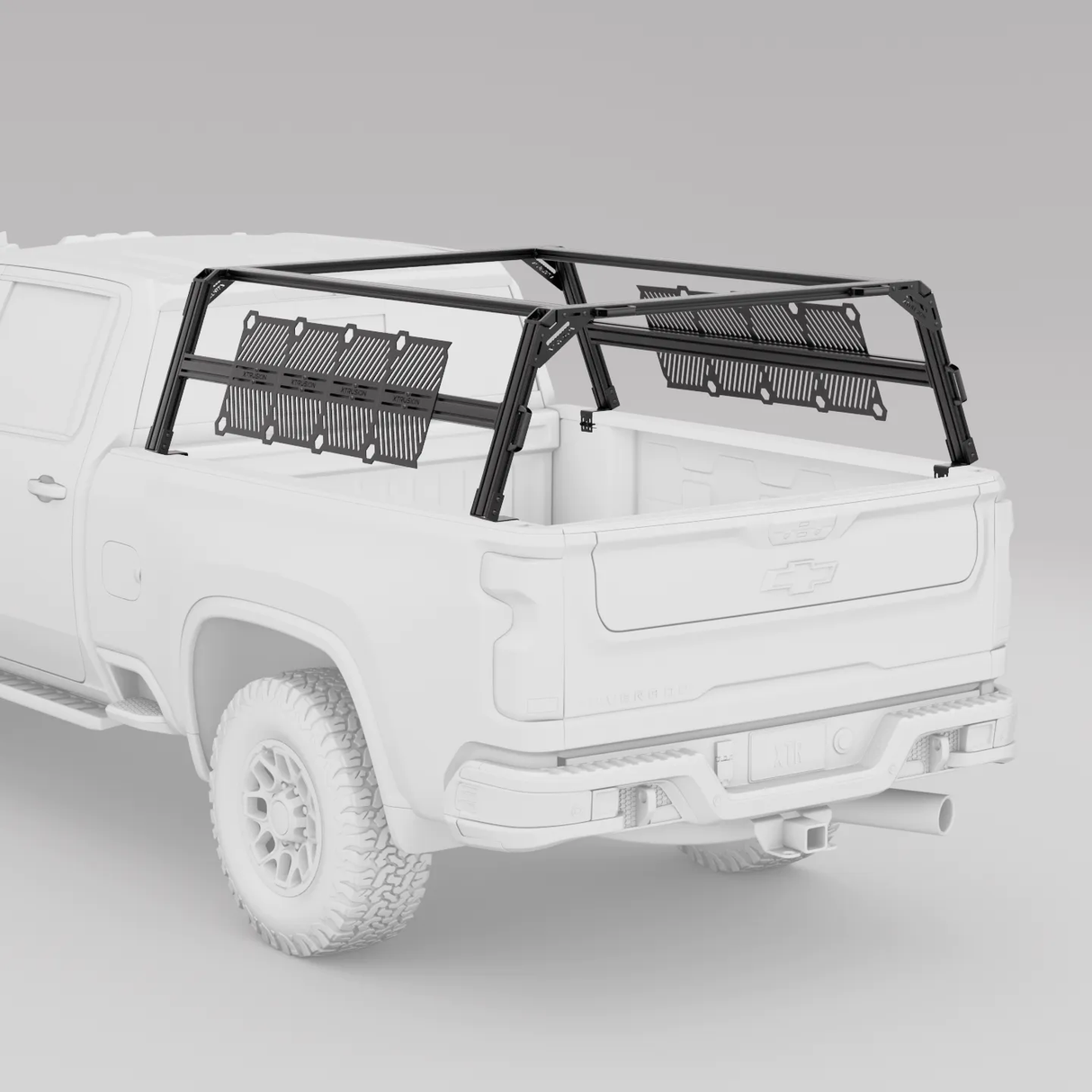 XTR1 Bed Rack for Chevrolet Silverado & GMC Sierra 2500HD / 3500HD – View 7 | Xtrusion Overland