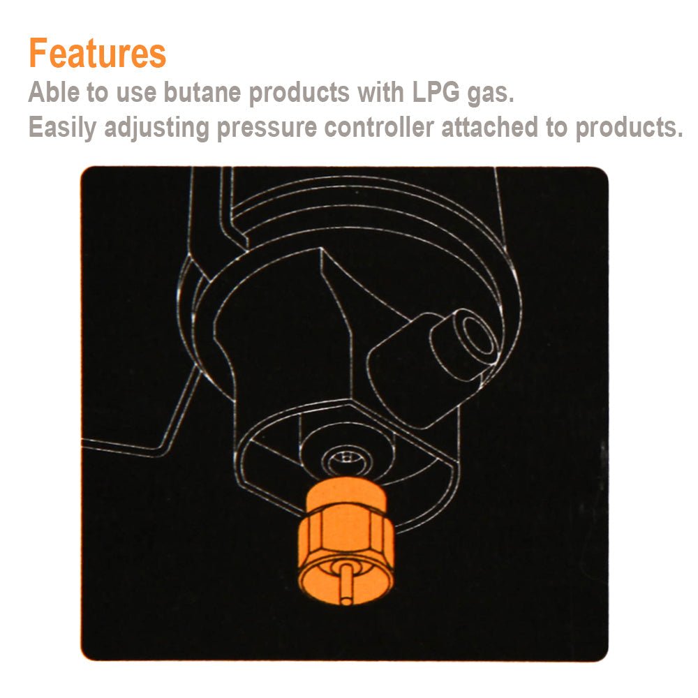 LPG Adapter - Brass - Xtrusion Overland