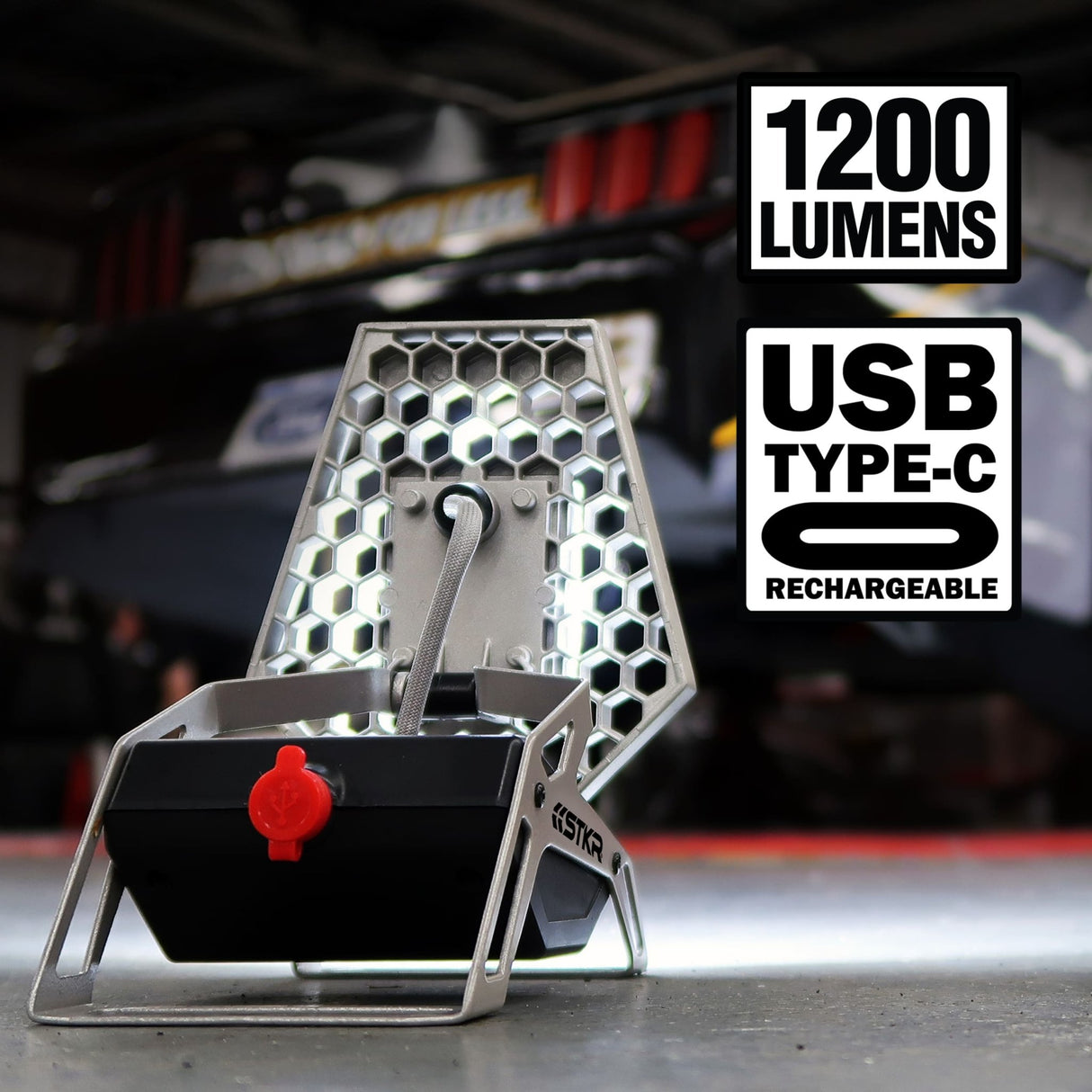 Mobile Task Light - 1200 Lumen Flood Light - Xtrusion Overland