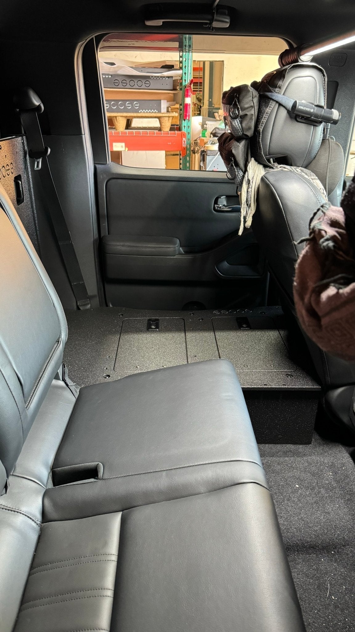 Nissan - Frontier - Crew Cab - 2021 - Present - 3rd Gen - Explore Series - Second Row Seat Delete Plate System - Xtrusion Overland