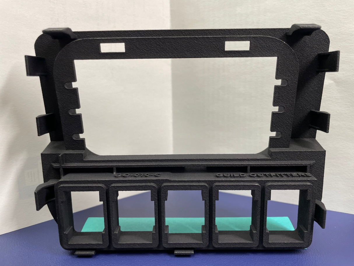 No Cut Base Switch Panel for 5 Short Switches (Tacoma Access Cab) - Xtrusion Overland