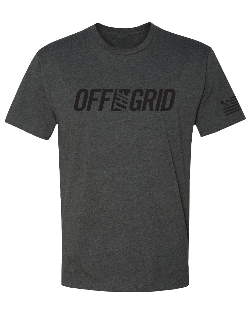 Off The Grid Solid Logo S/S Tee Shirt - Xtrusion Overland