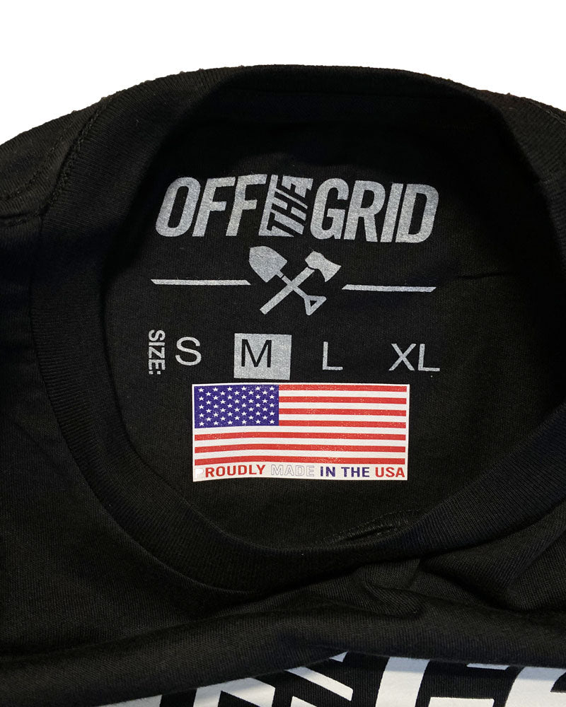 Off The Grid Solid Logo S/S Tee Shirt - Xtrusion Overland