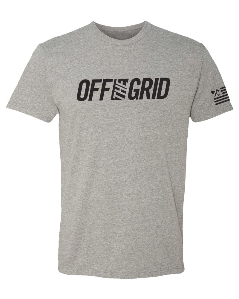 Off The Grid Solid Logo S/S Tee Shirt - Xtrusion Overland