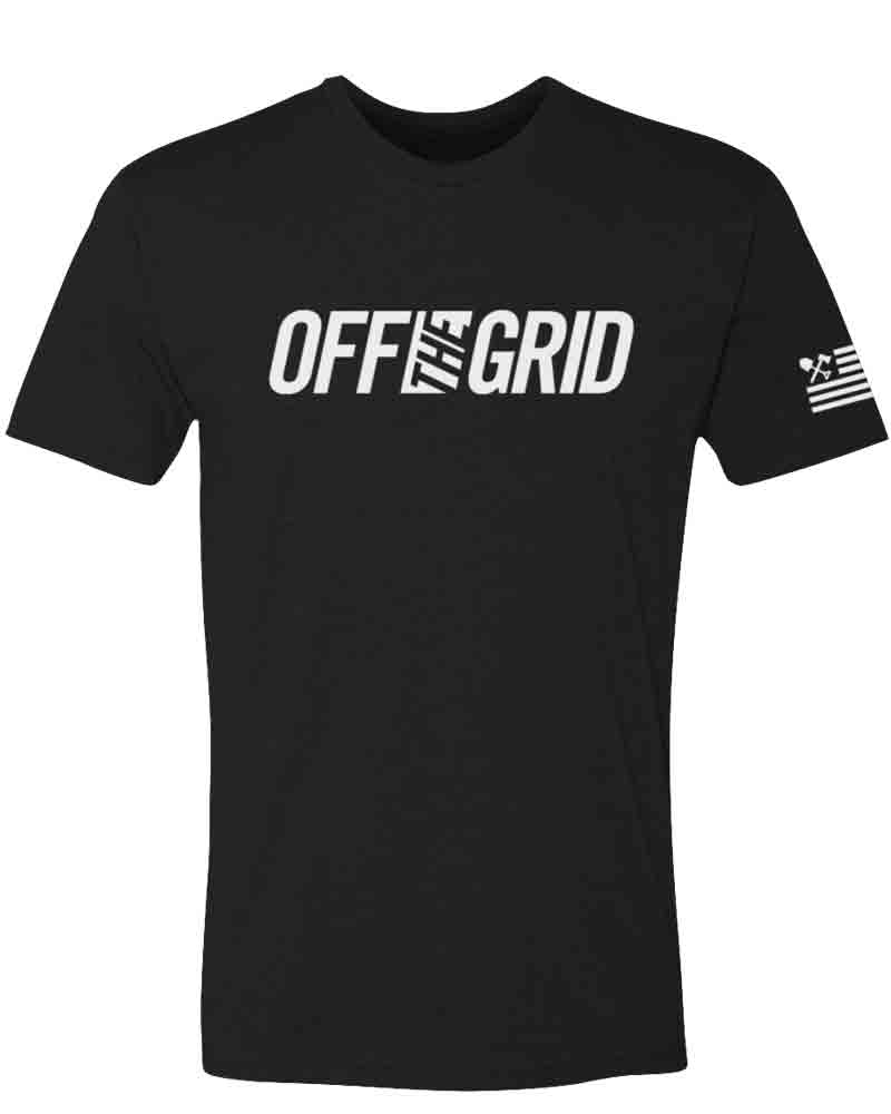 Off The Grid Solid Logo S/S Tee Shirt - Xtrusion Overland