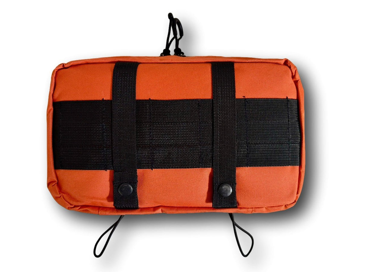 Orange Molle Pouch Set- (1 Large, 2 Medium) - Xtrusion Overland