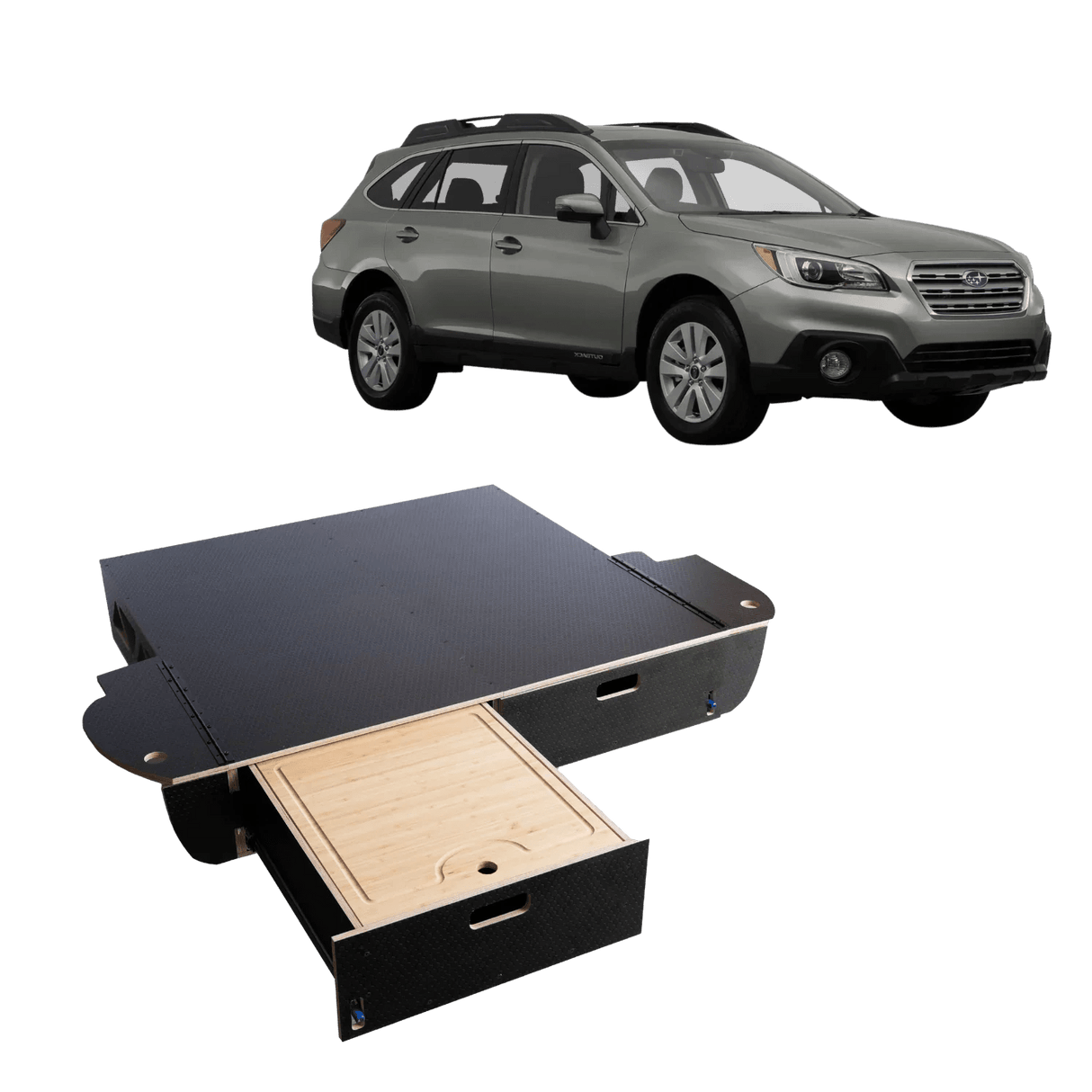 Outback | Dual Drawer Storage System & Bed Platform | 2020+ Subaru - Xtrusion Overland