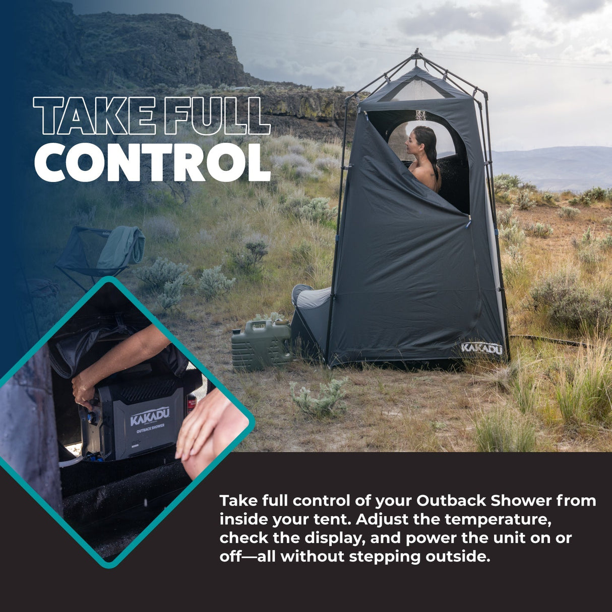 Outback Shower Tent - Xtrusion Overland