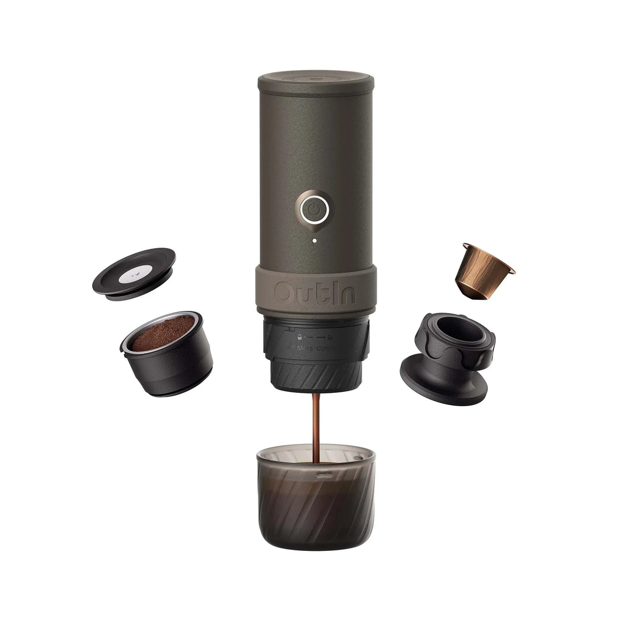 OutIn Mino Portable Electric Espresso Machine - Xtrusion Overland