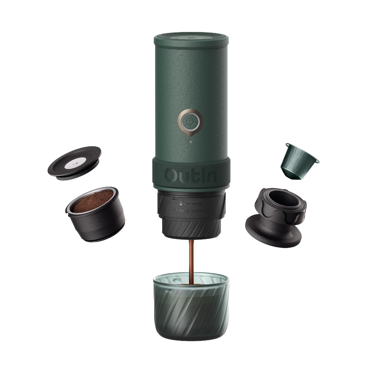 OutIn Mino Portable Electric Espresso Machine - Xtrusion Overland