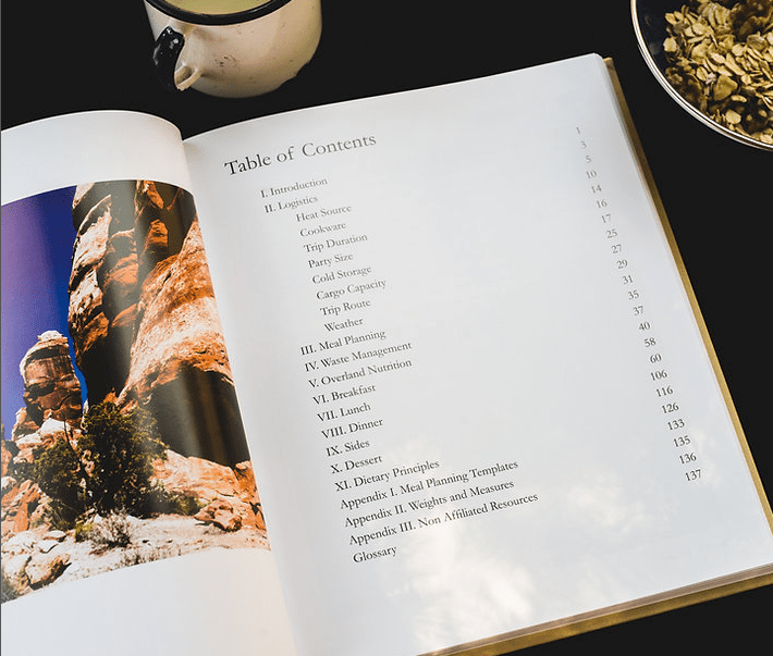 Overland Cookery Cookbook - Xtrusion Overland