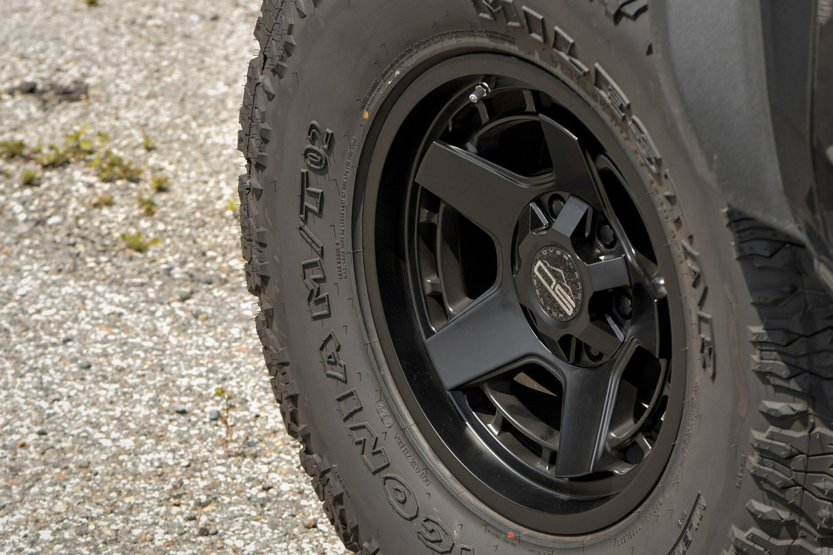 Overland Sector Atlas 17x9 -12 5x114.3/5x127mm 71.5mm Satin Black - Xtrusion Overland