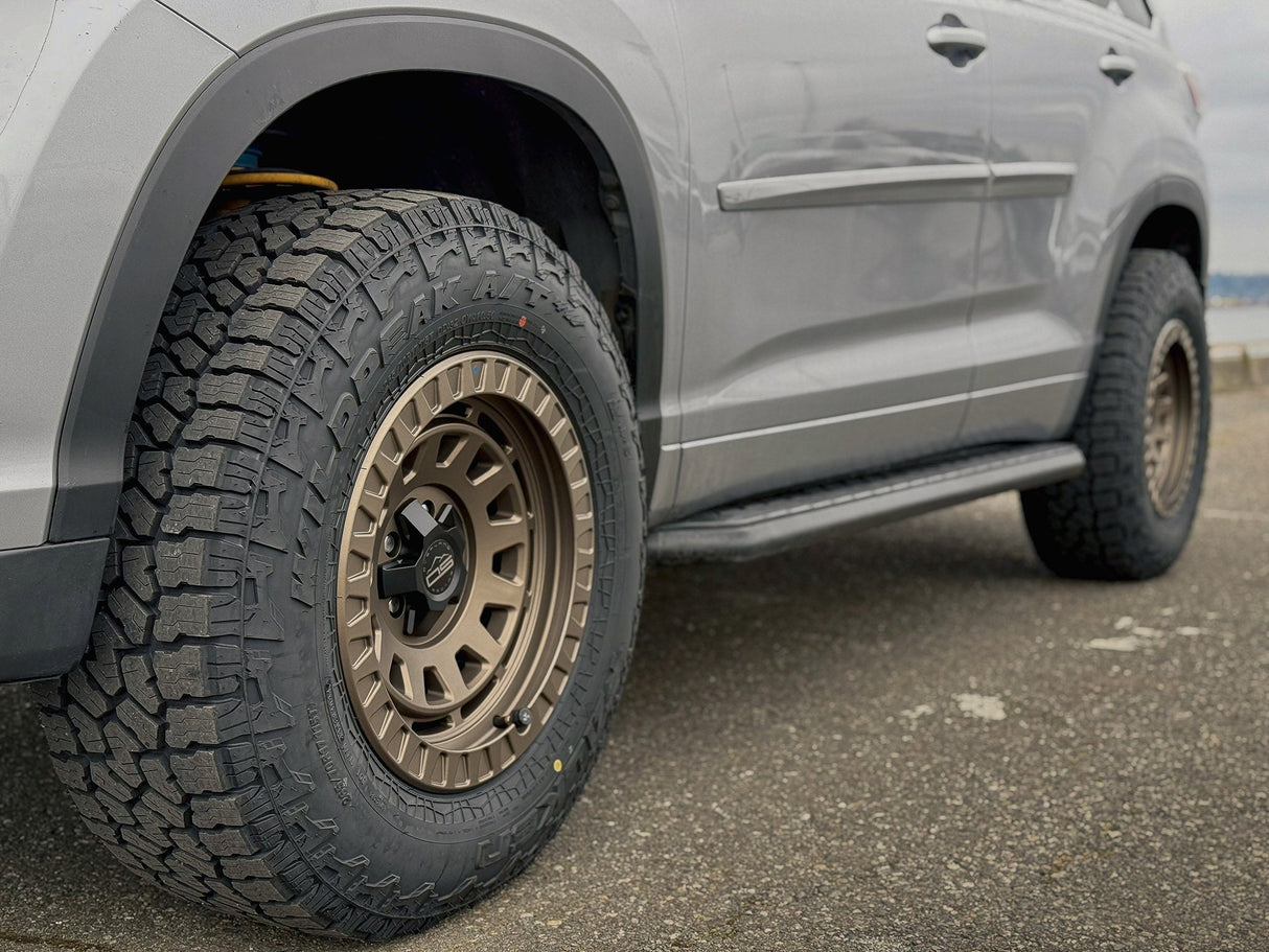 Overland Sector Venture 17x9 +0 6x135/6x139.7mm 106.2mm Satin Bronze - Xtrusion Overland