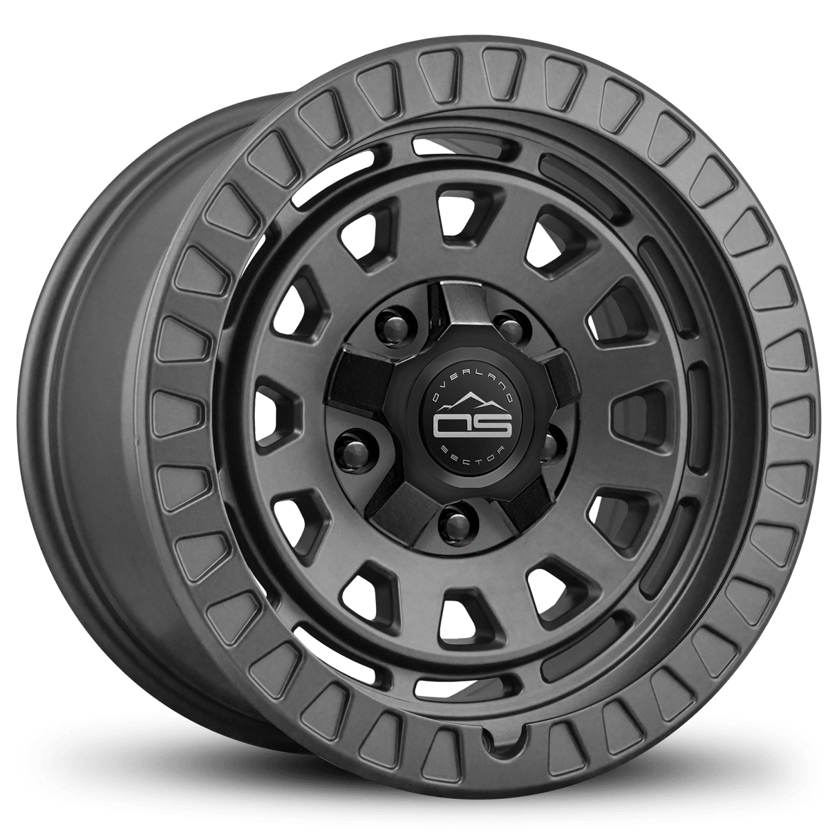 Overland Sector Venture 17x9 -12 5x114.3/5x127mm 71.5mm Satin Grey - Xtrusion Overland