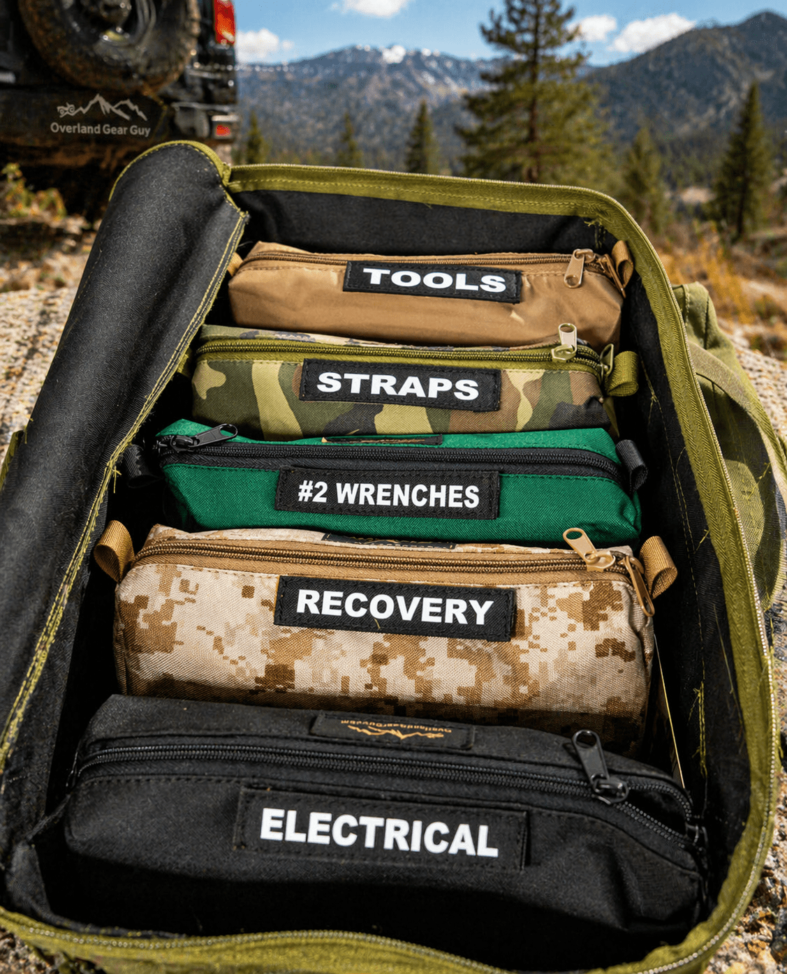 Overland Tool Bag - Complete Set - Xtrusion Overland