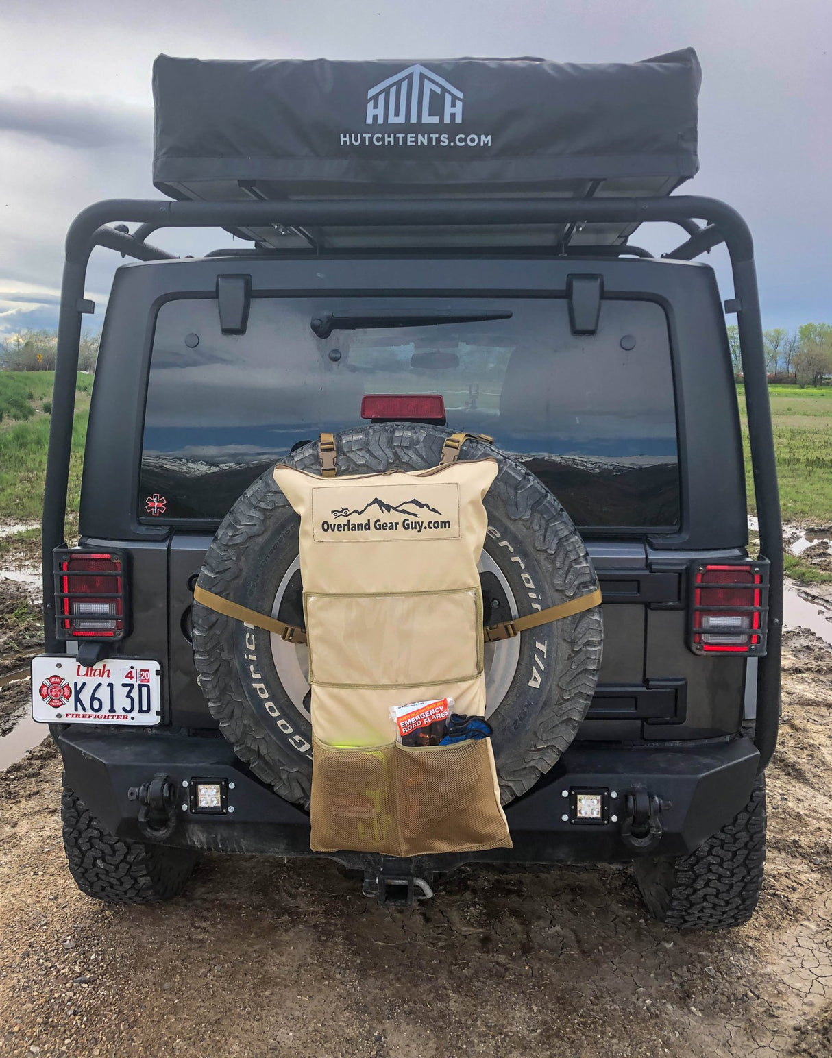 Pack It Out Bag II - With Lic Plate Holder - Xtrusion Overland