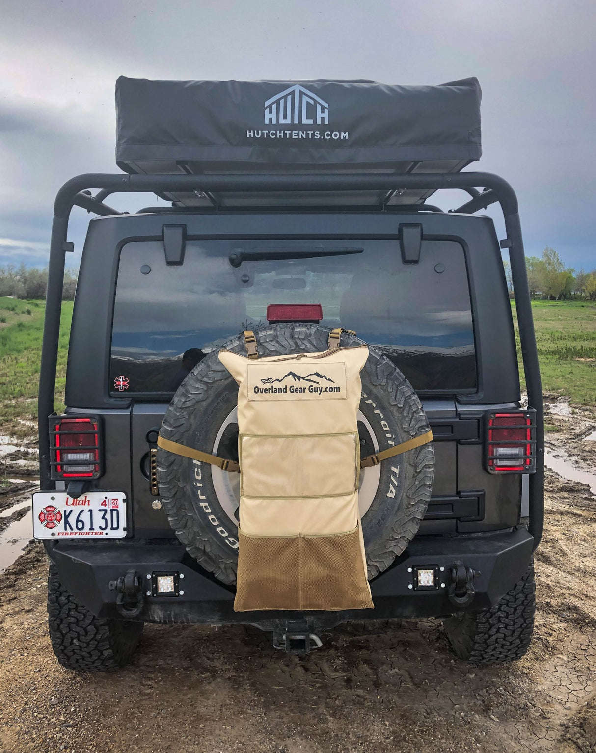 Pack It Out Bag II - With Lic Plate Holder - Xtrusion Overland