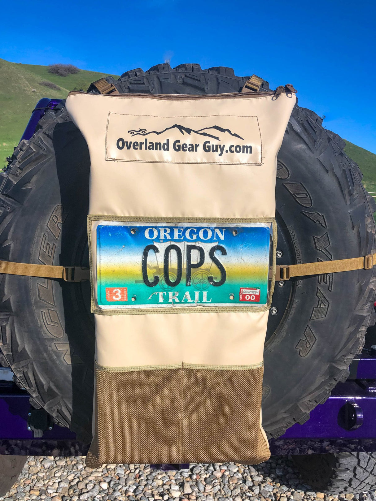 Pack It Out Bag II - With Lic Plate Holder - Xtrusion Overland