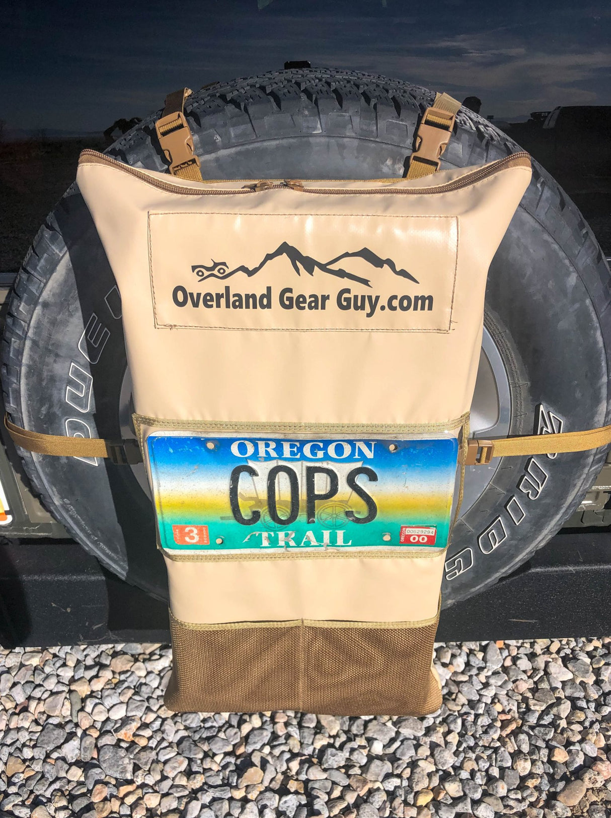 Pack It Out Bag II - With Lic Plate Holder - Xtrusion Overland