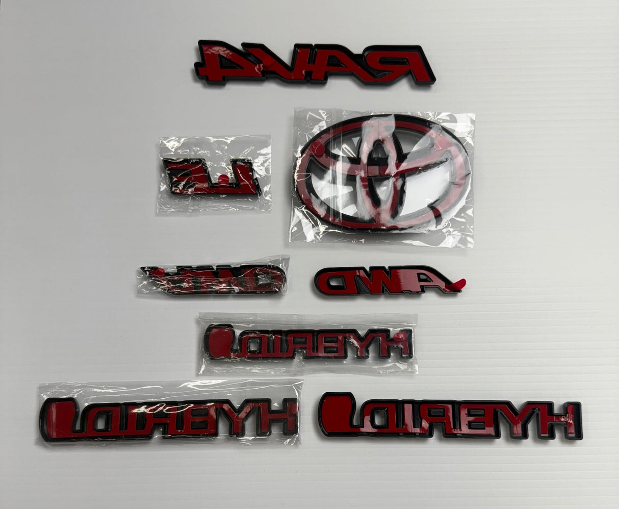 Plastic Overlays for 2019-24 Rav4 - Xtrusion Overland